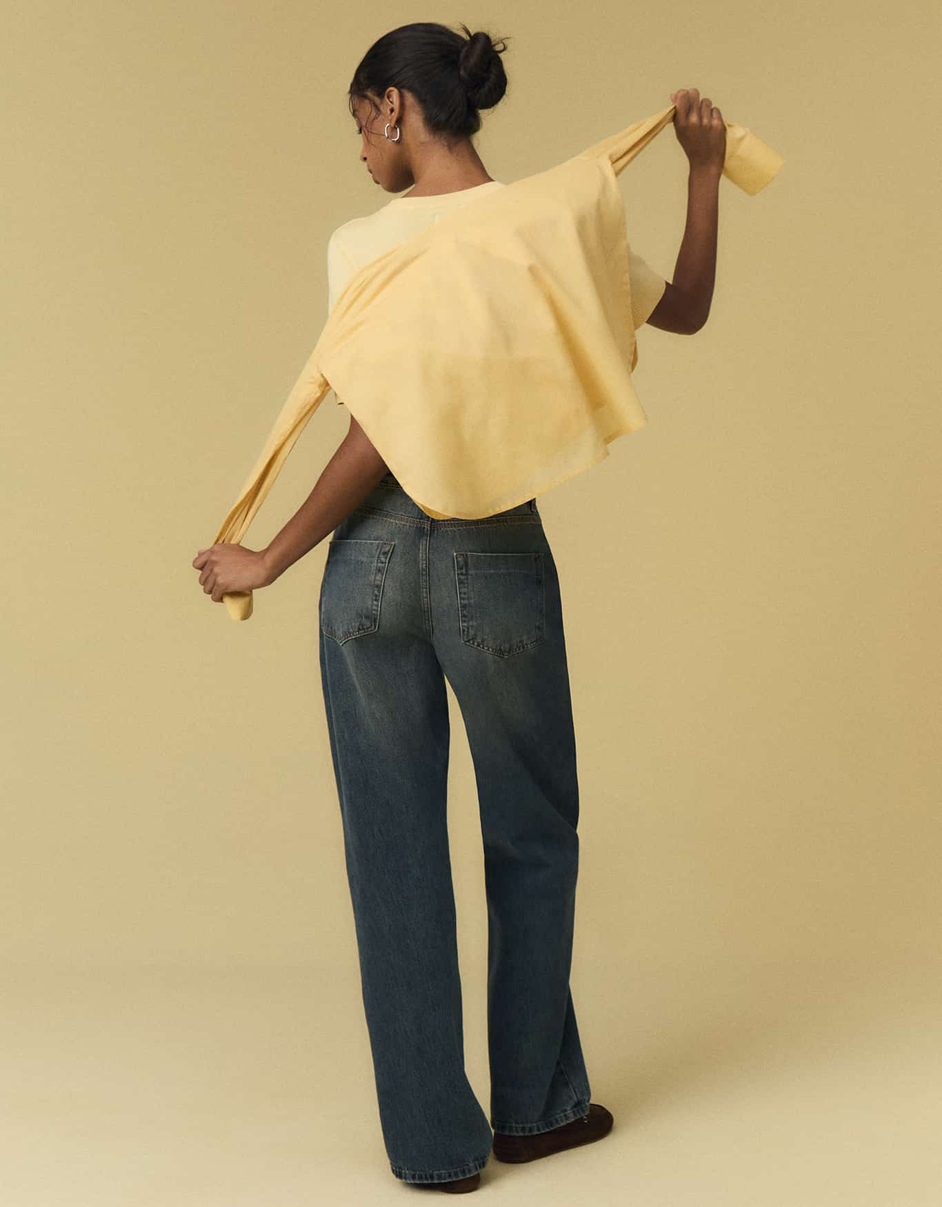 Calça Jeans Reta Relaxed Vintage