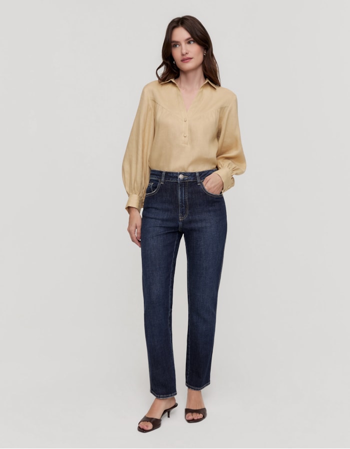 Shoulder — Calça Jeans Slim Escura