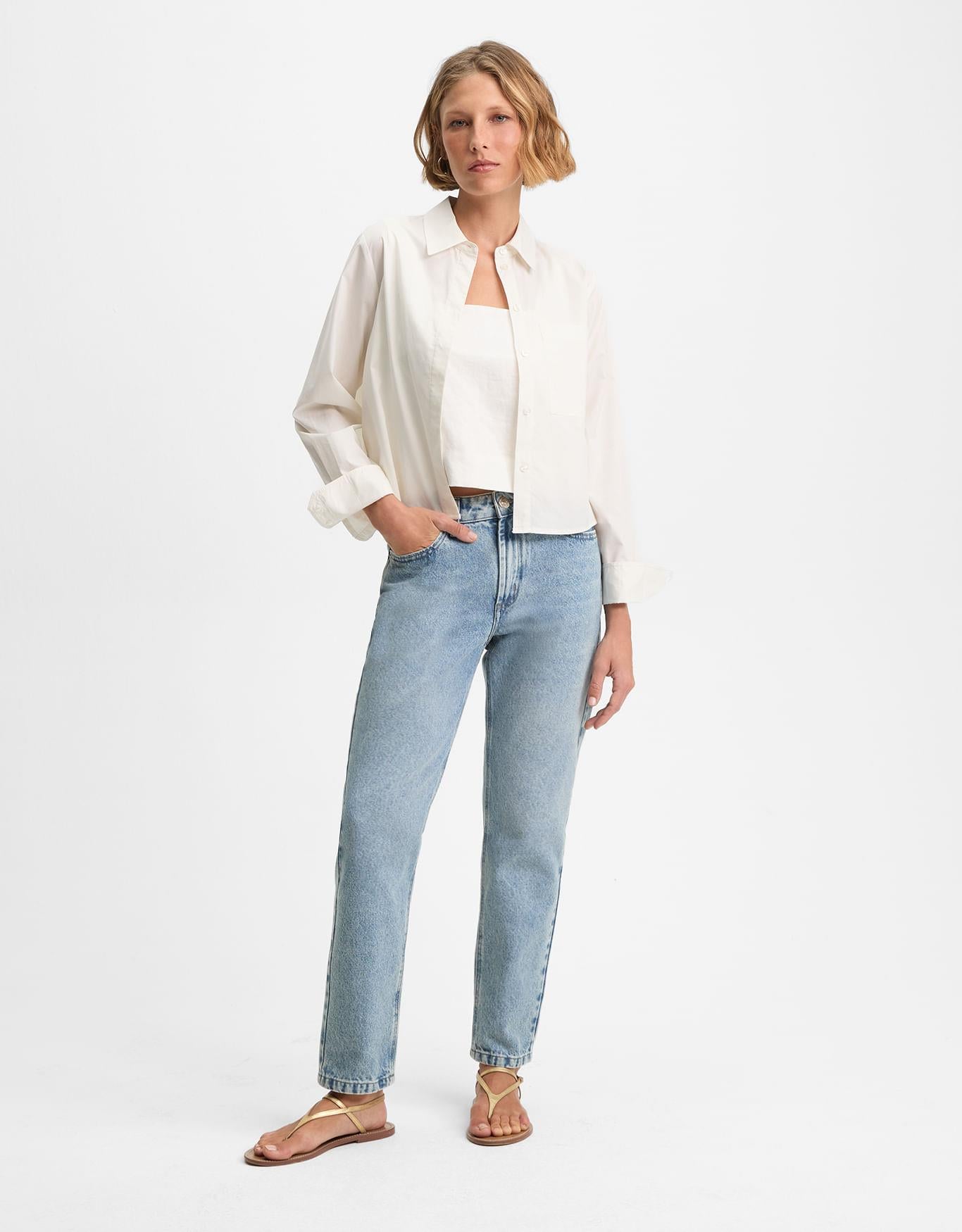 Calça Jeans Slim Fit