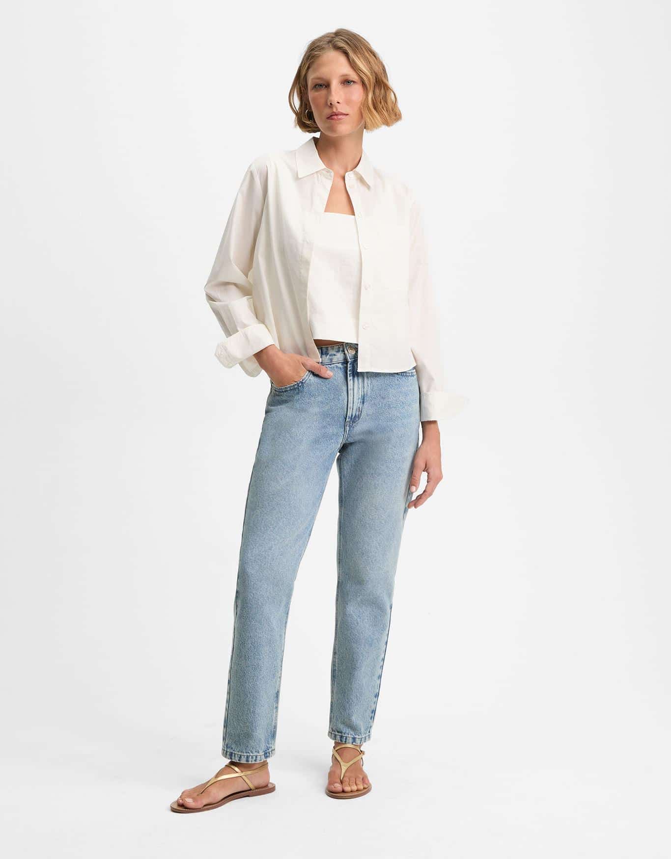 Calça Jeans Slim Fit