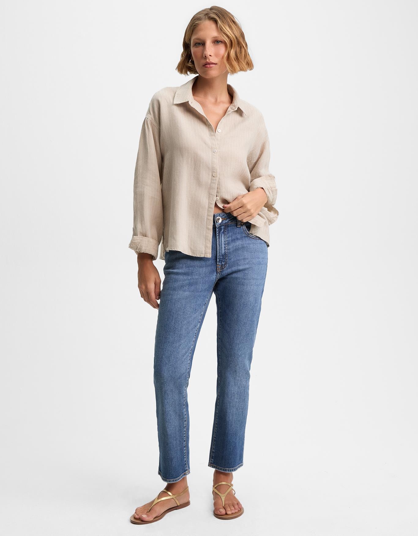 Calça Jeans Slim Fit