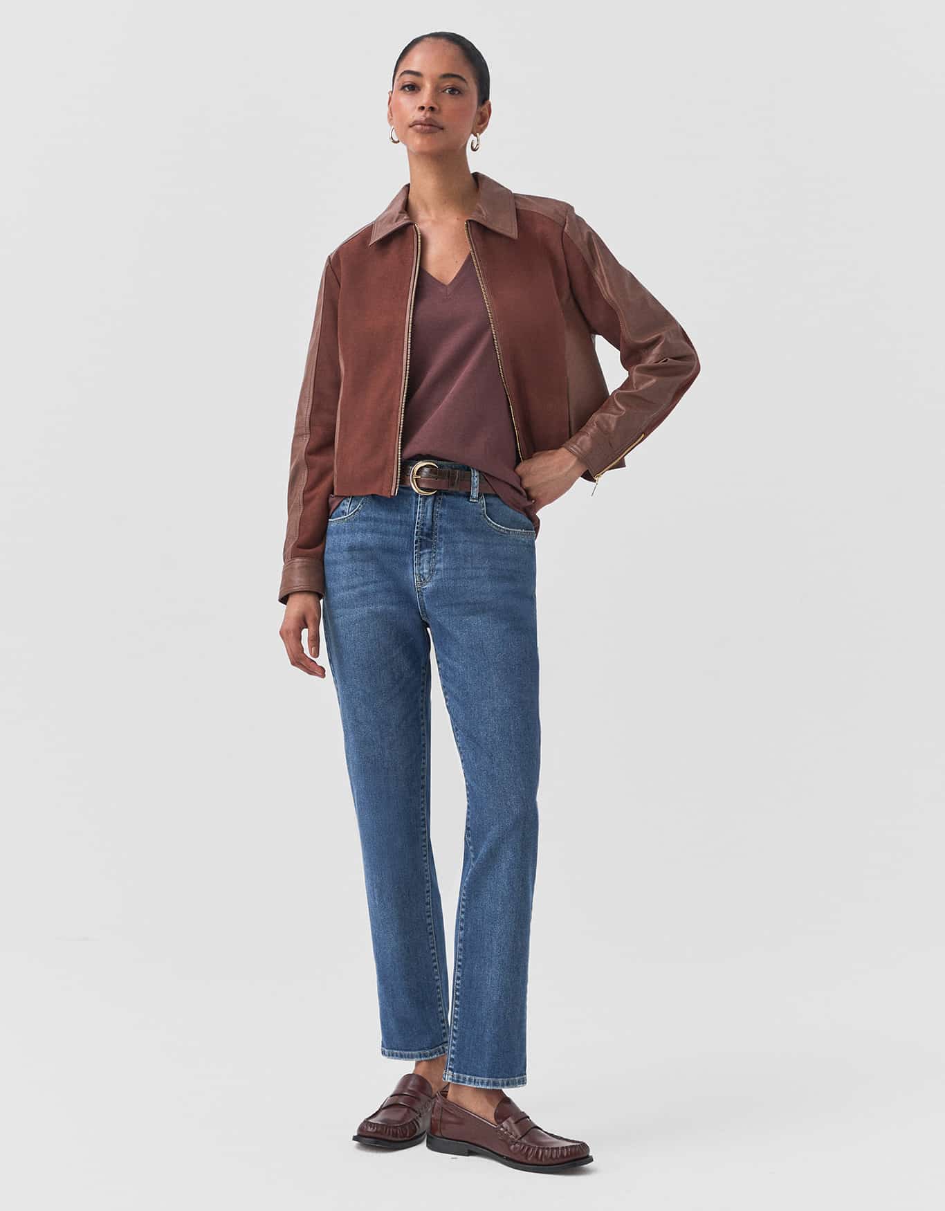 Calça Jeans Slim Medio Five Pockets