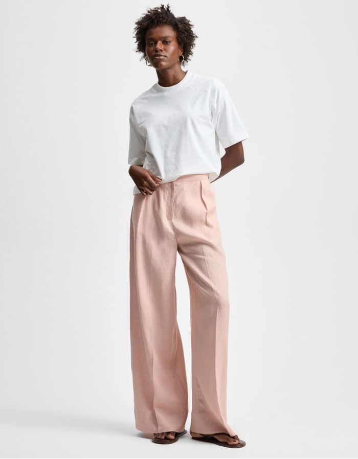 Shoulder — Calça Linho Alfaiatada