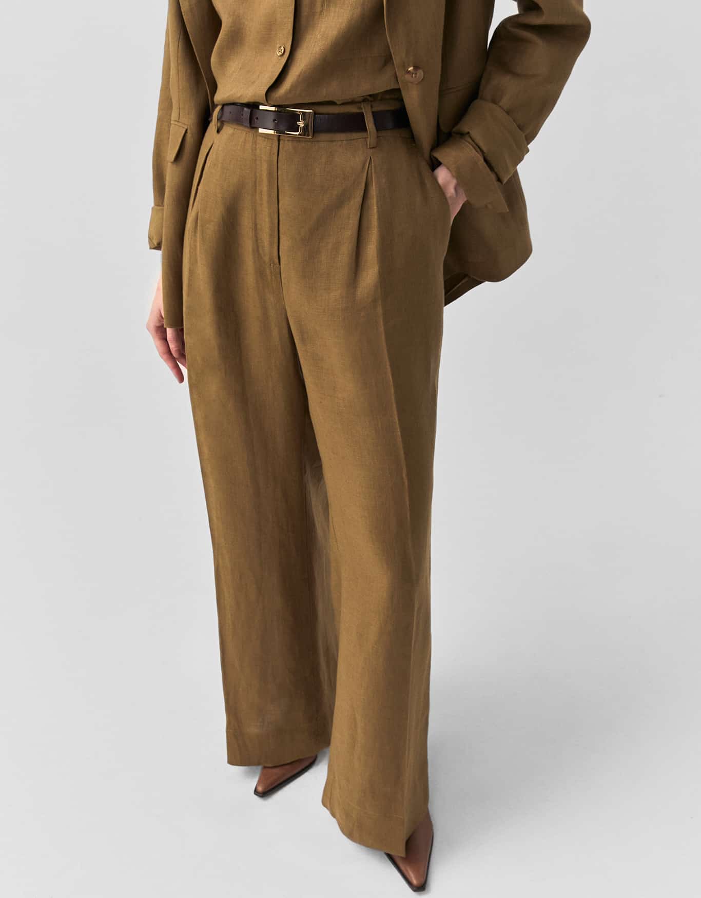 Calça Linho Alfaiatada