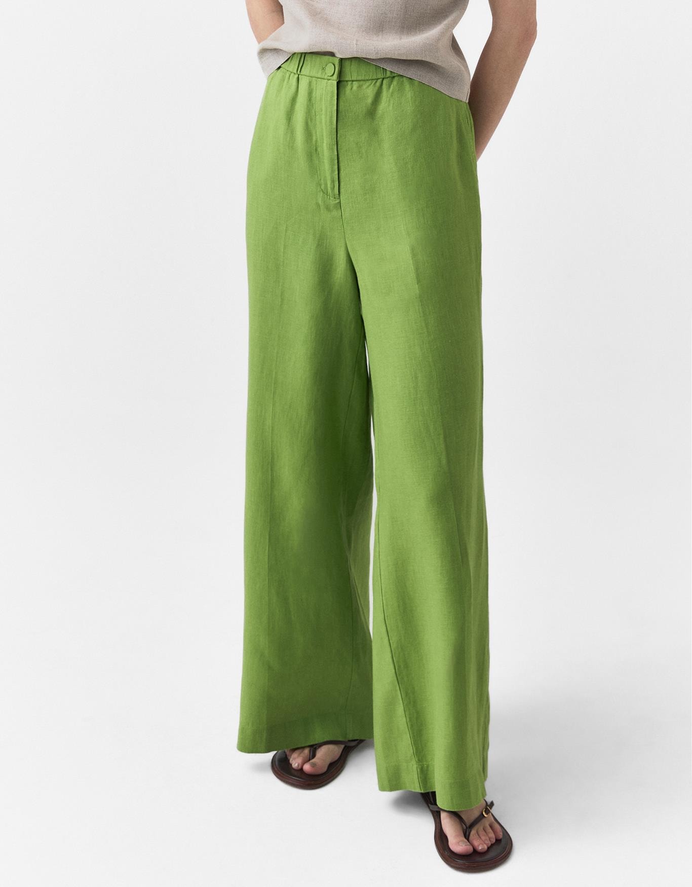 Calça Linho Elastico