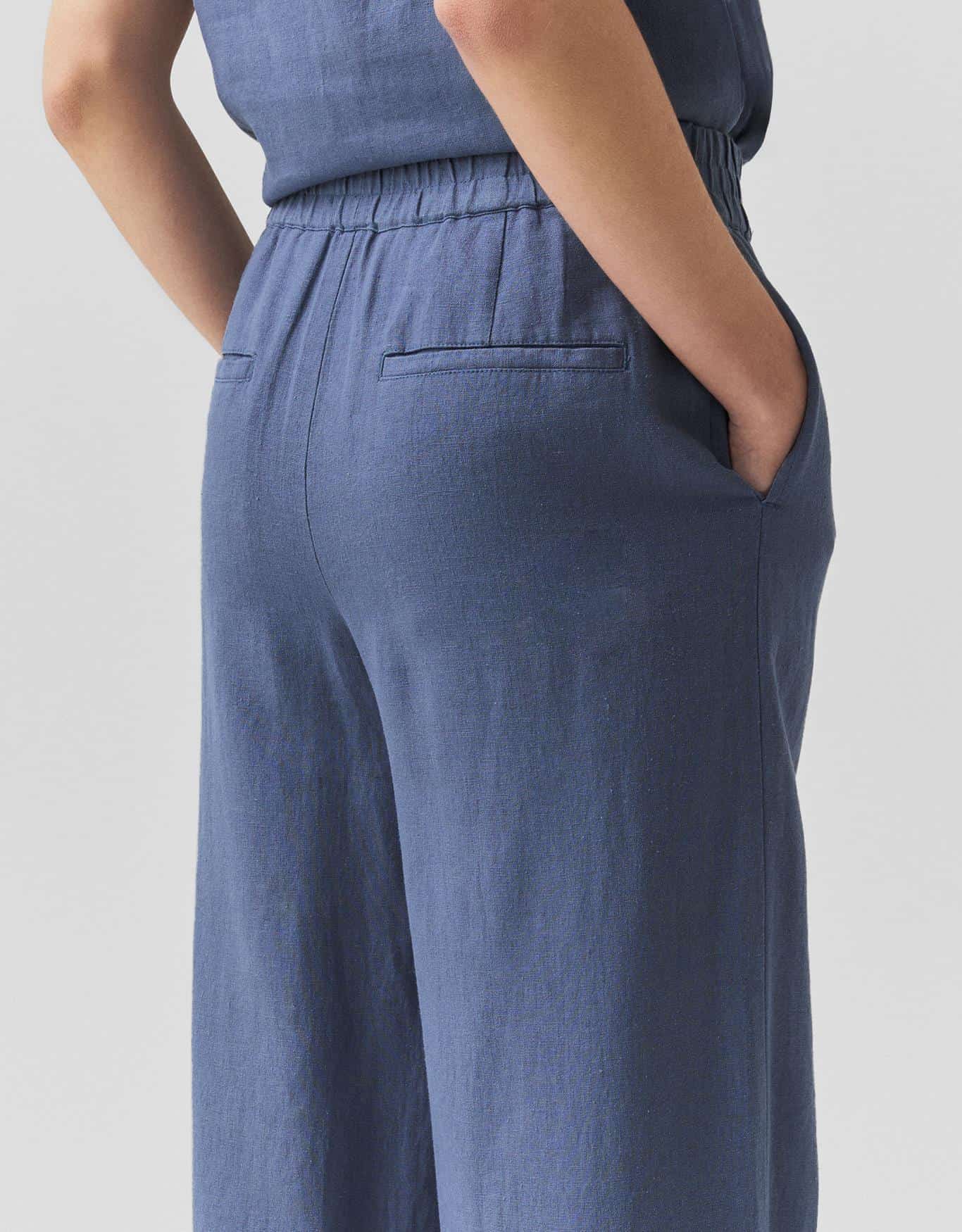 Calça Linho Elastico Cós