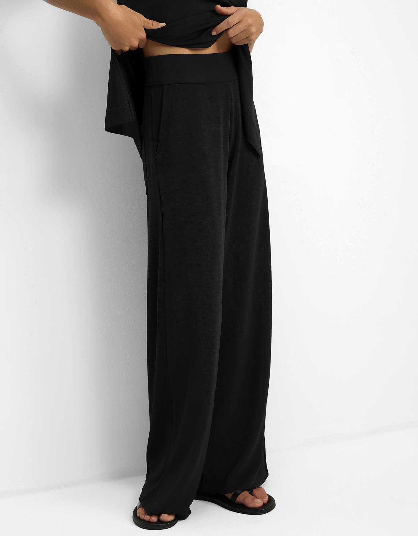 Calça Malha Pantalona