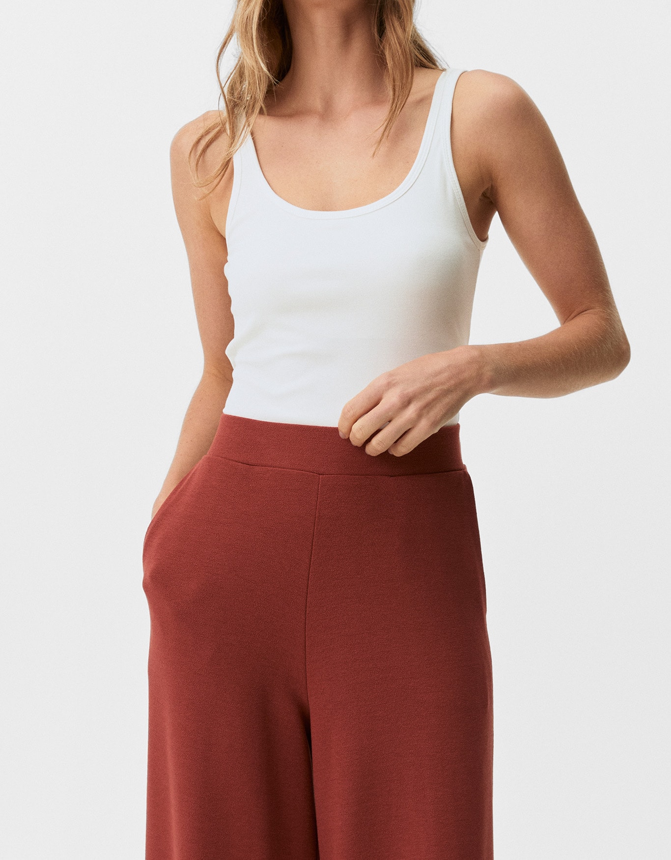 Calça Malha Reta