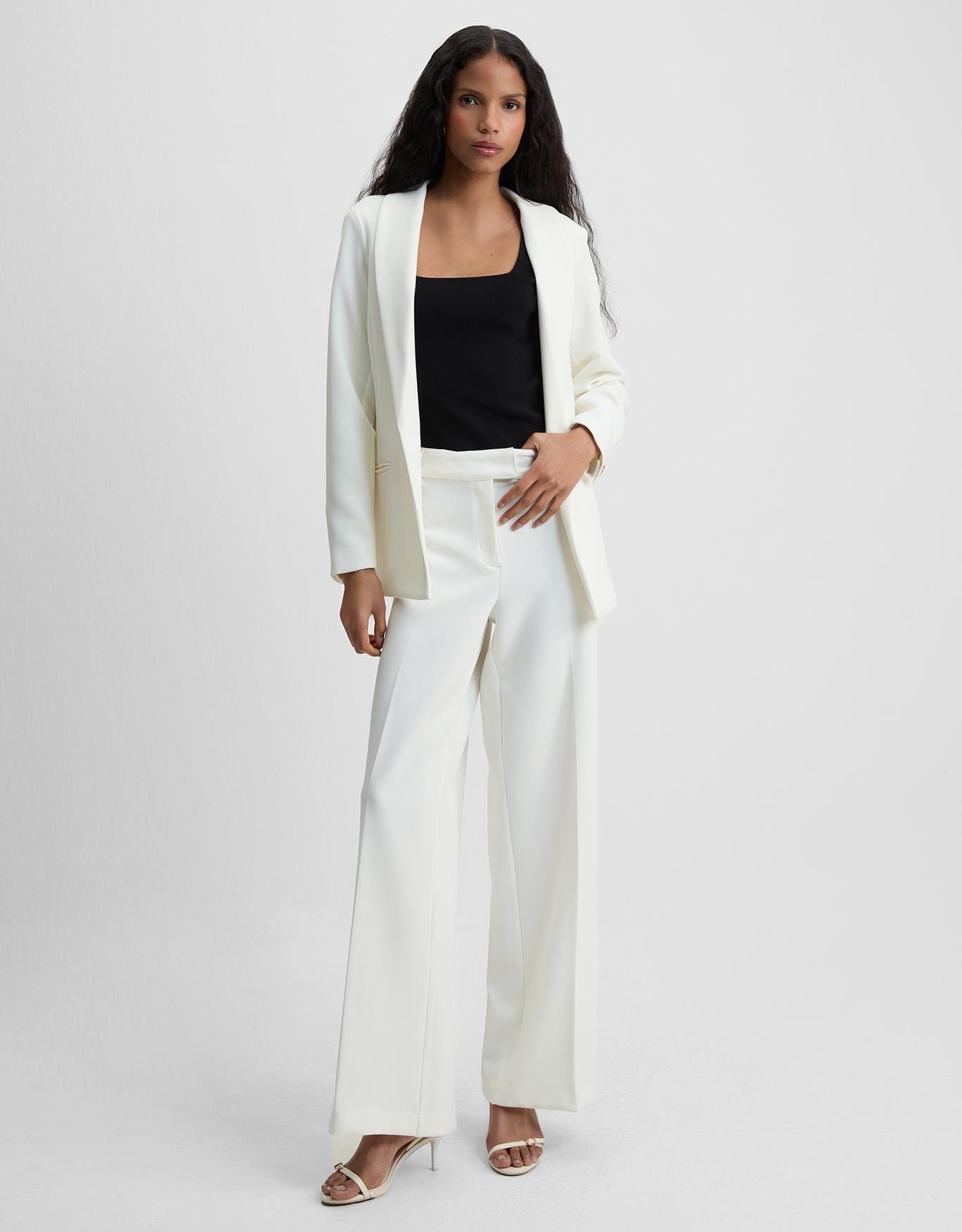 Calça Pantalona Alfaiatada