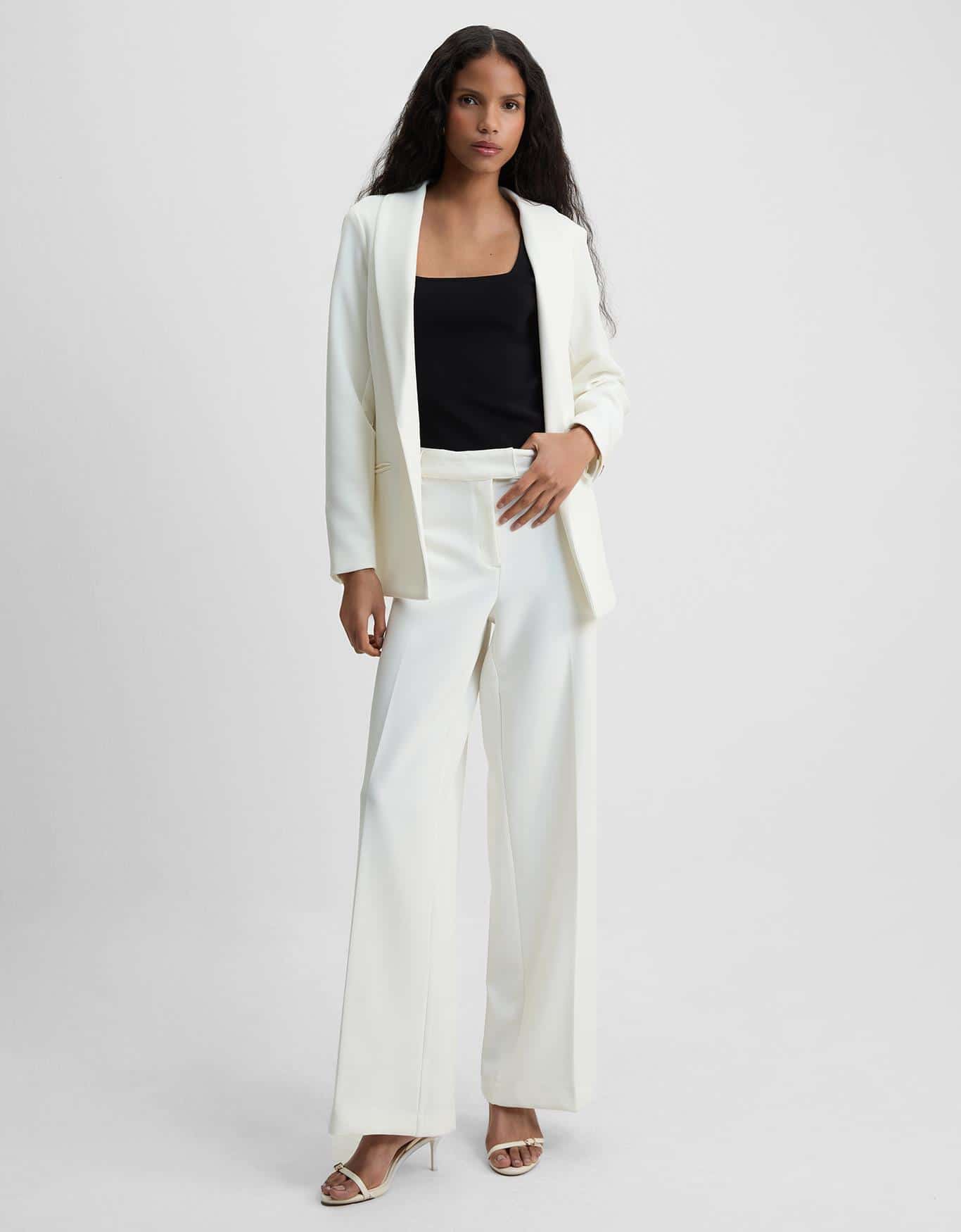 Calça Pantalona Alfaiatada