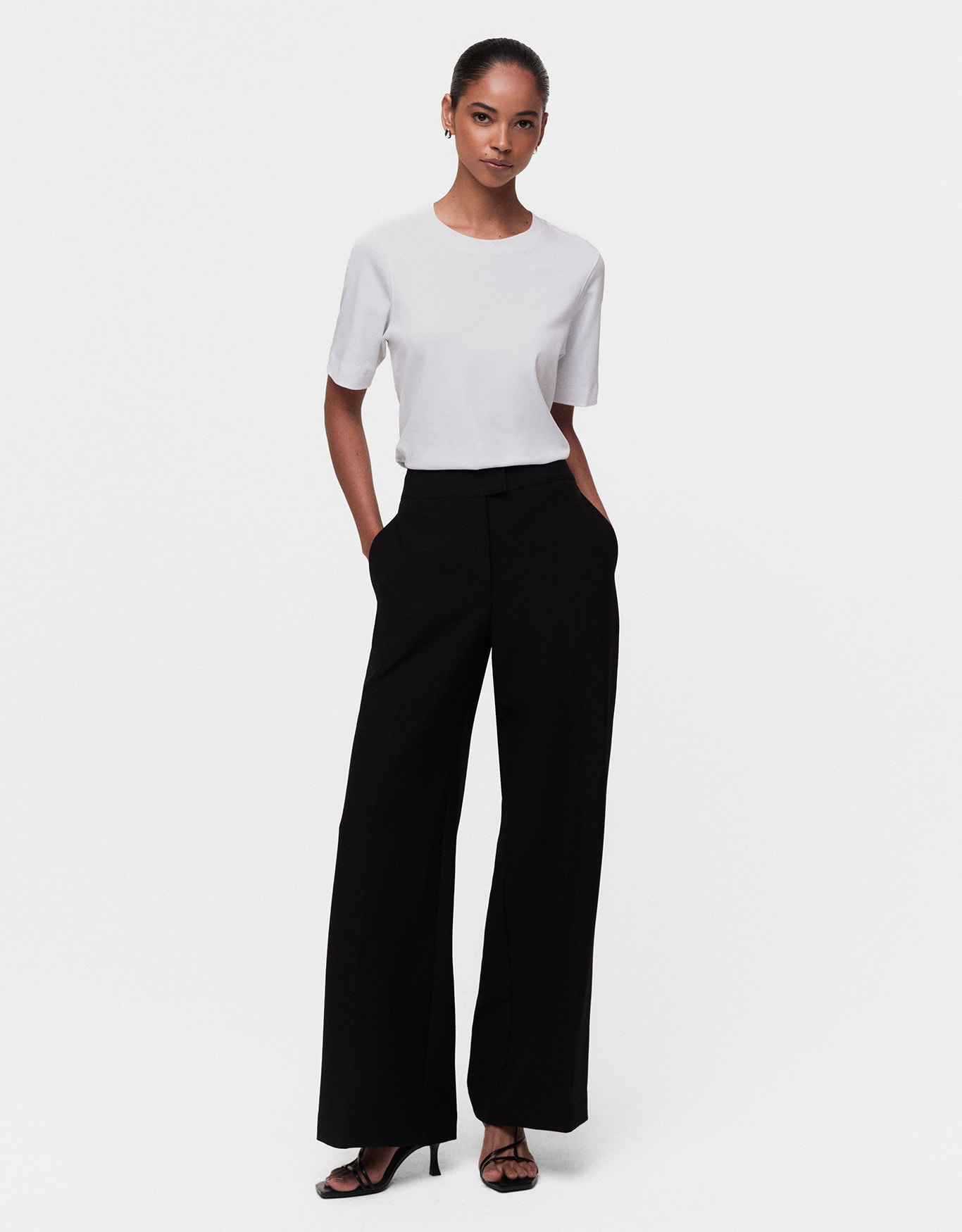 Calça Pantalona Alfaiatada