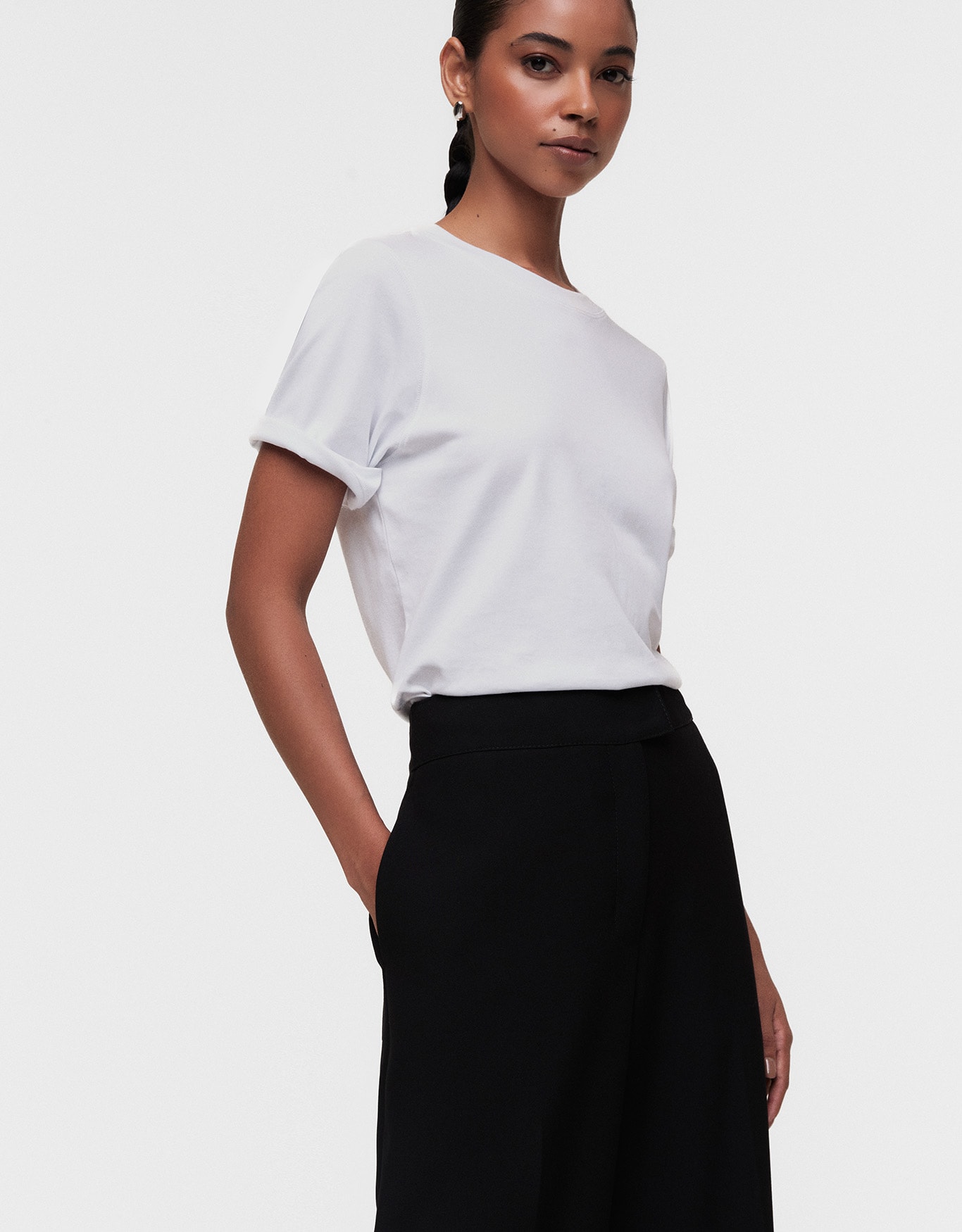 Calça Pantalona Alfaiatada