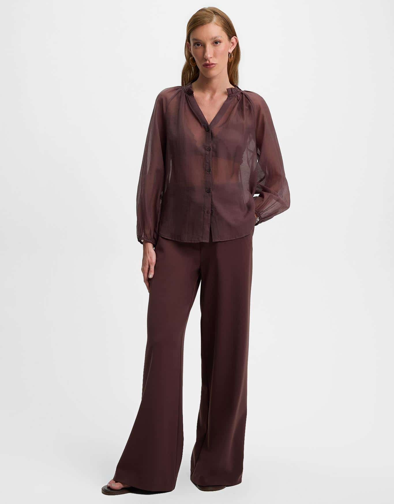 Calça Pantalona Alfaiataria