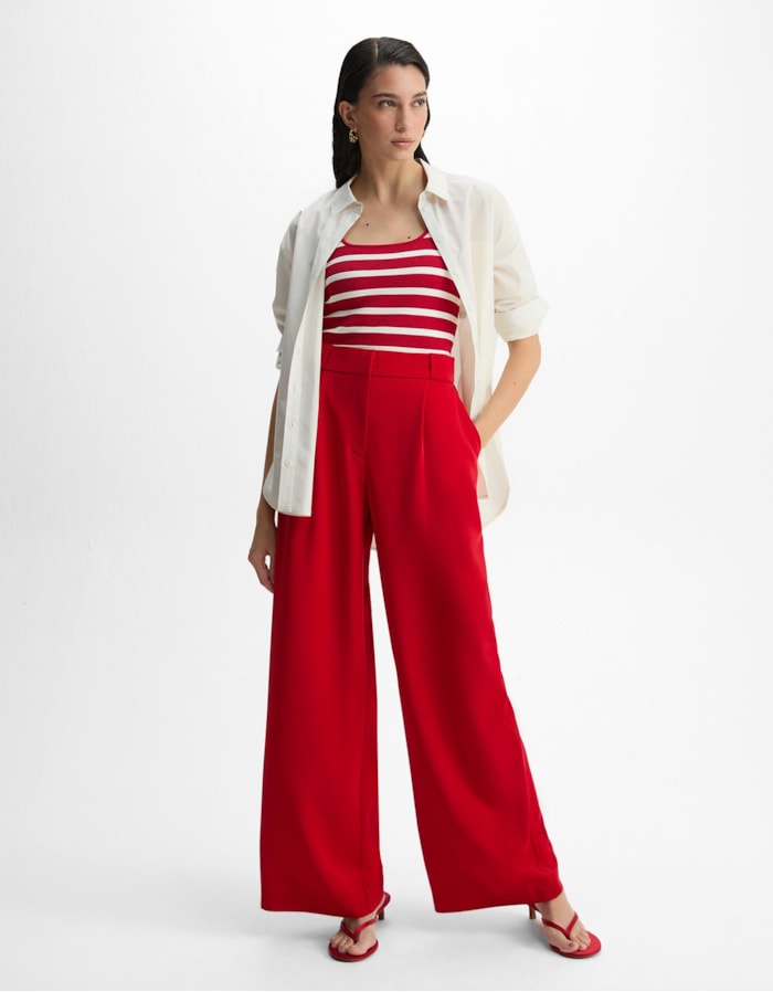 Shoulder — Calça Pantalona Alfaiataria Leve 360