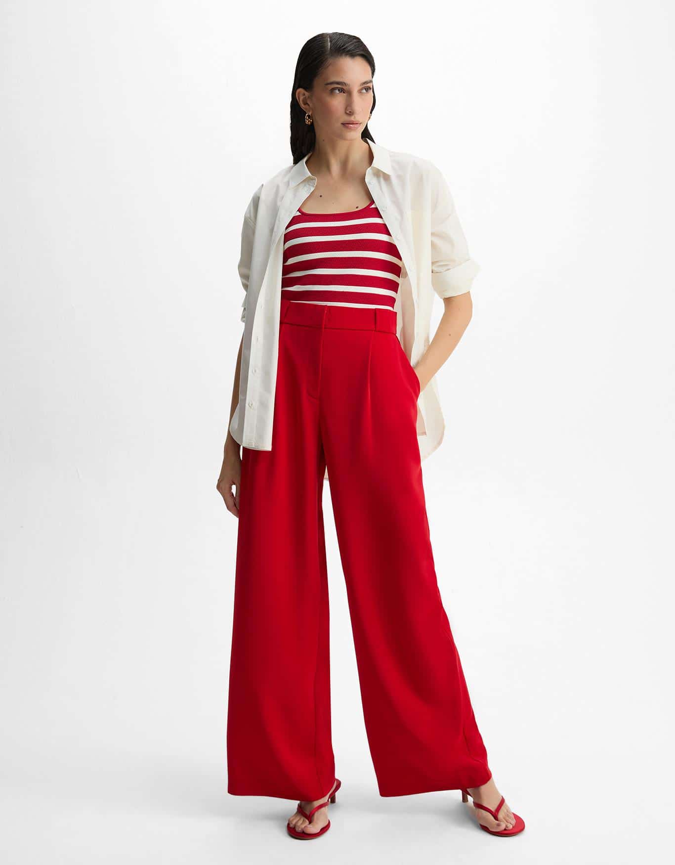 Calça Pantalona Alfaiataria Leve 360