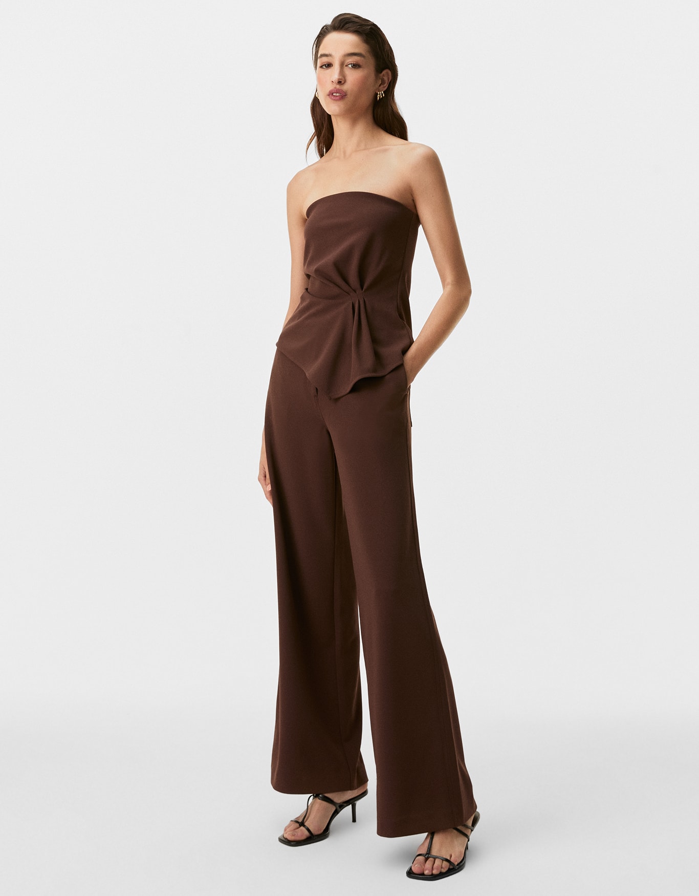 Calça Pantalona Crepe 360