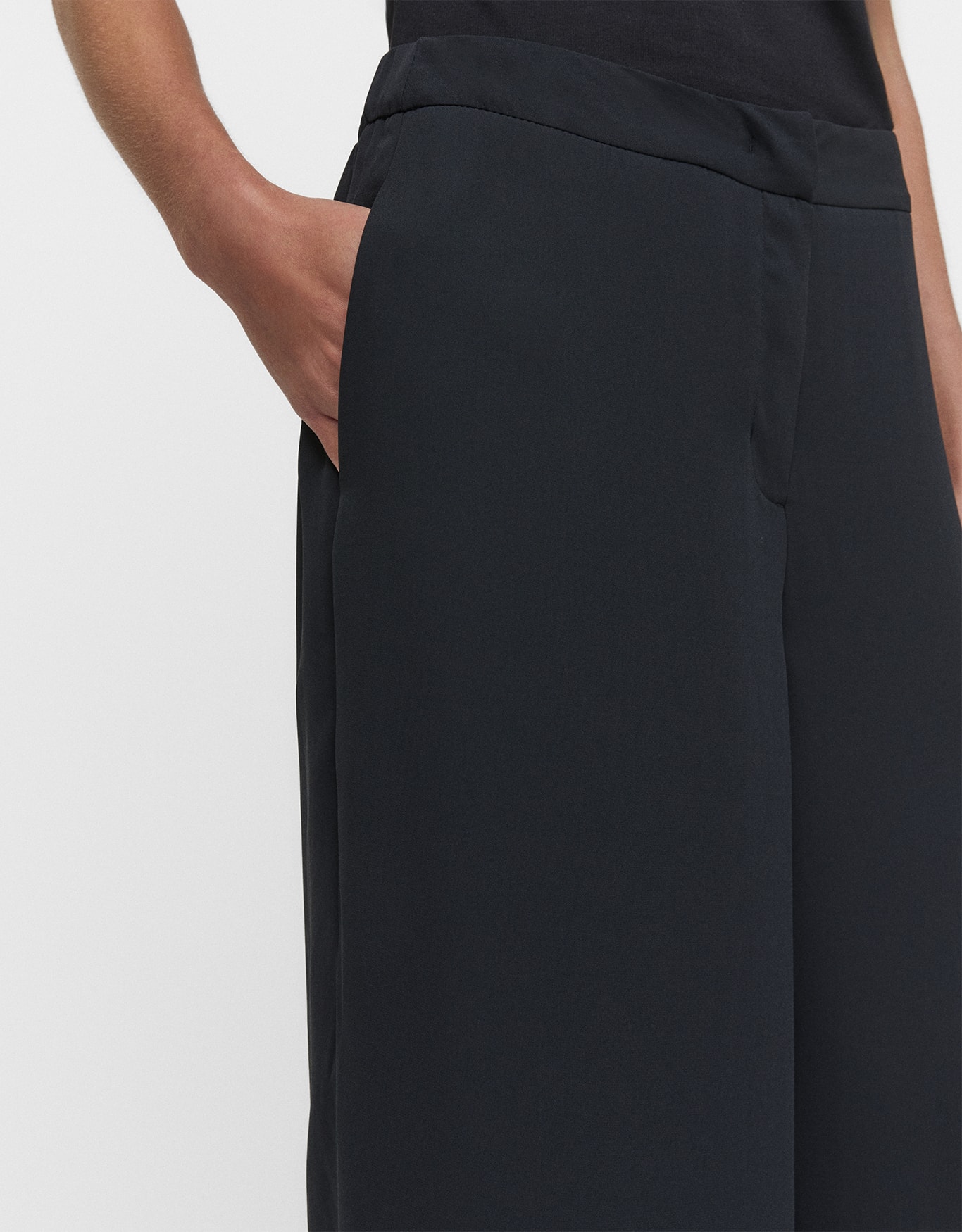 Calça Pantalona Elástico