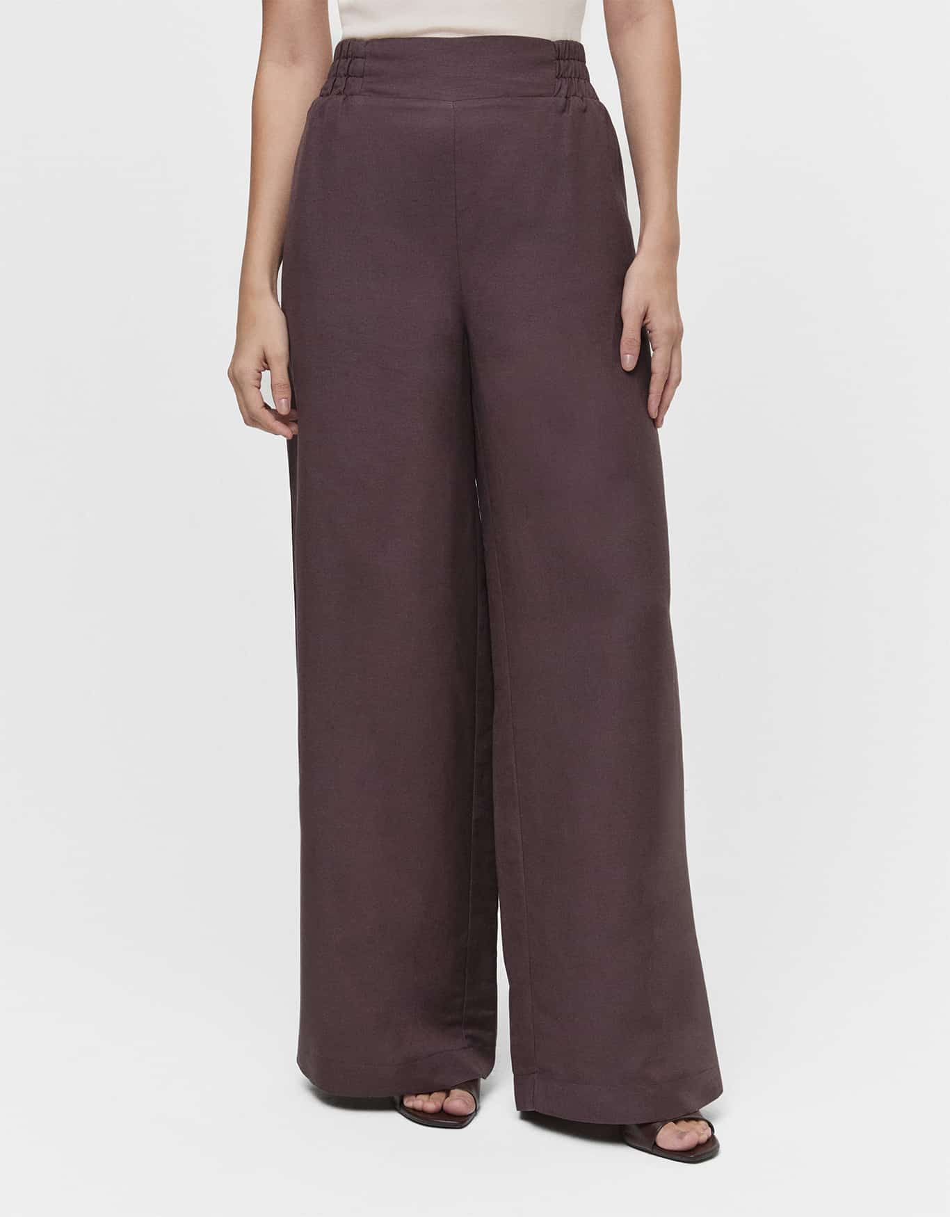 Calça Pantalona Elástico