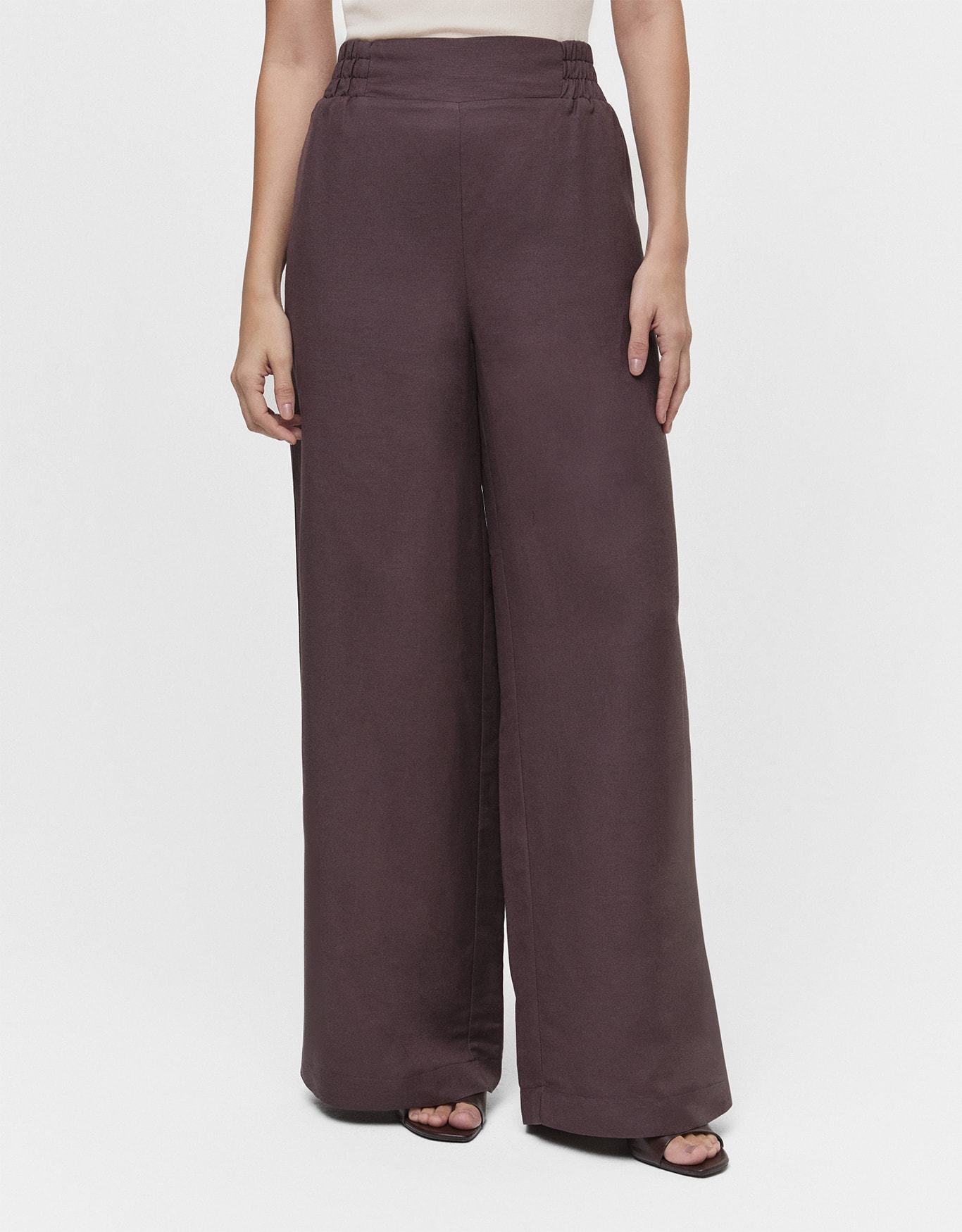 Calça Pantalona Elástico