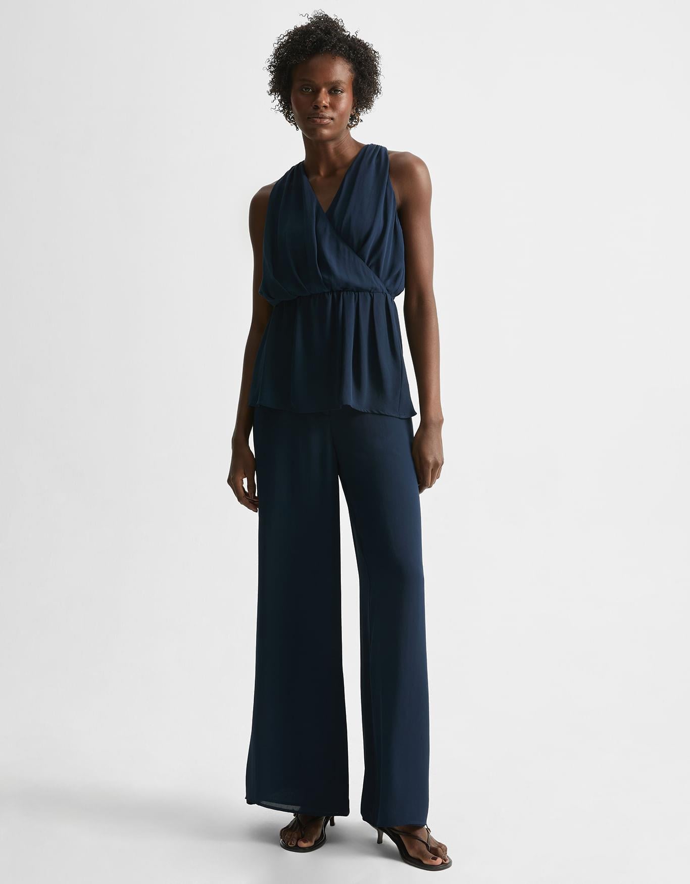 Calça Pantalona Elástico Cós