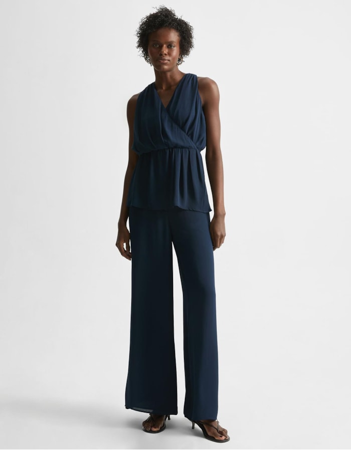Shoulder — Calça Pantalona Elástico Cós