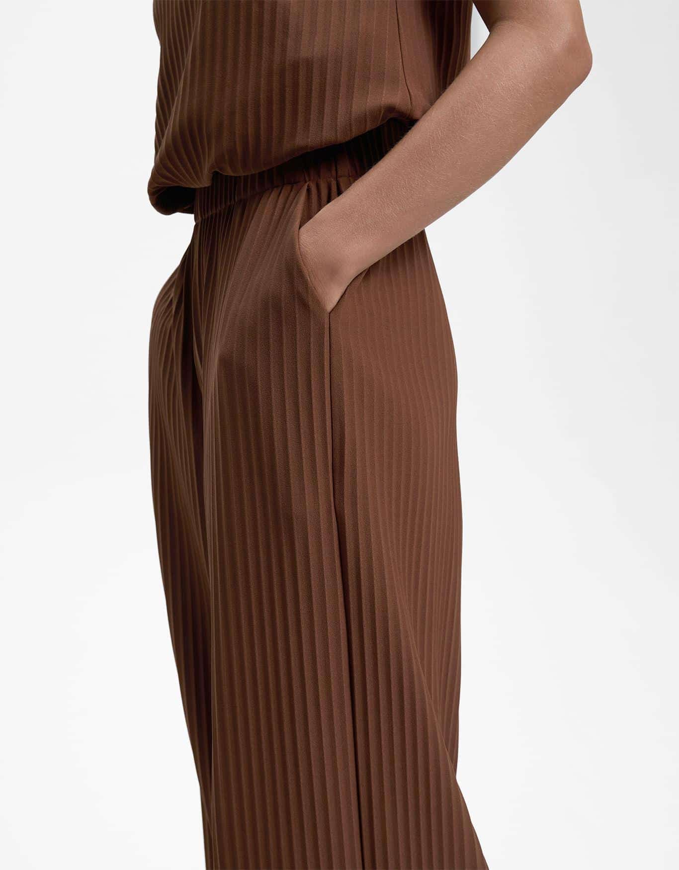 Calça Pantalona Plissado 360