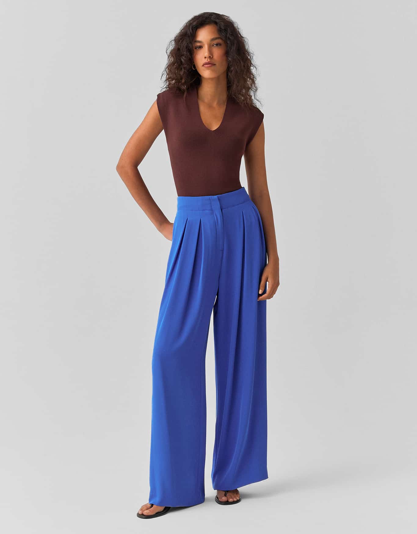 Calça Pregas