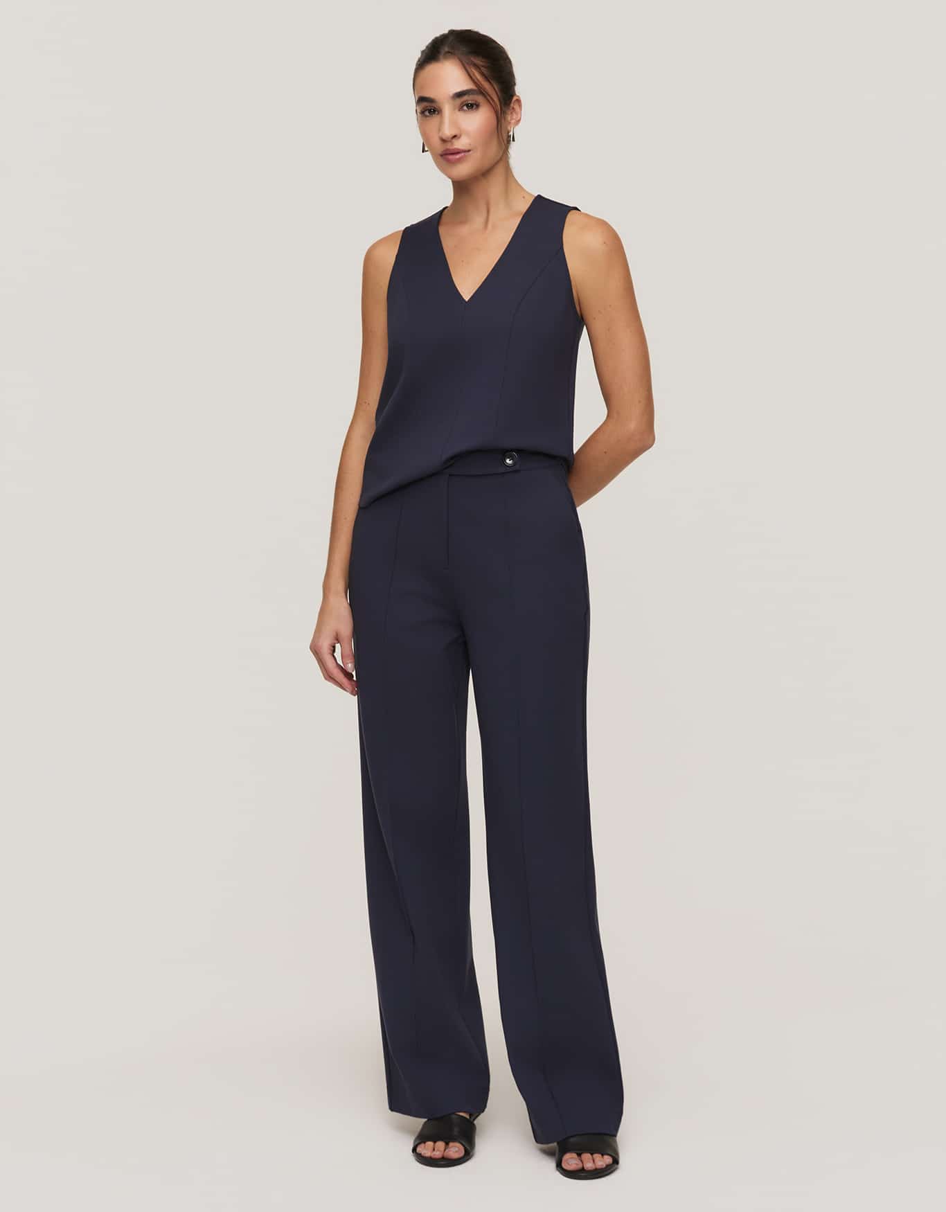 Calça Reta 360 Friso Alfaiataria