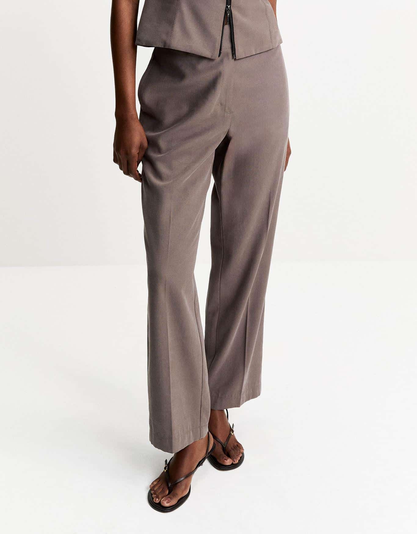Calça Reta Alfaiatada
