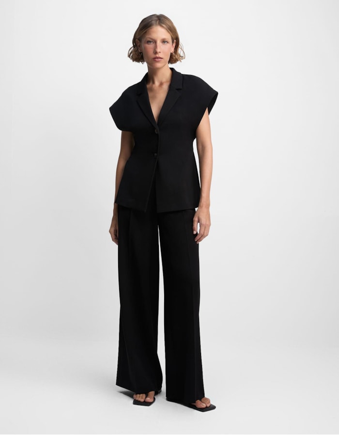Shoulder — Calça Reta Alfaiatada