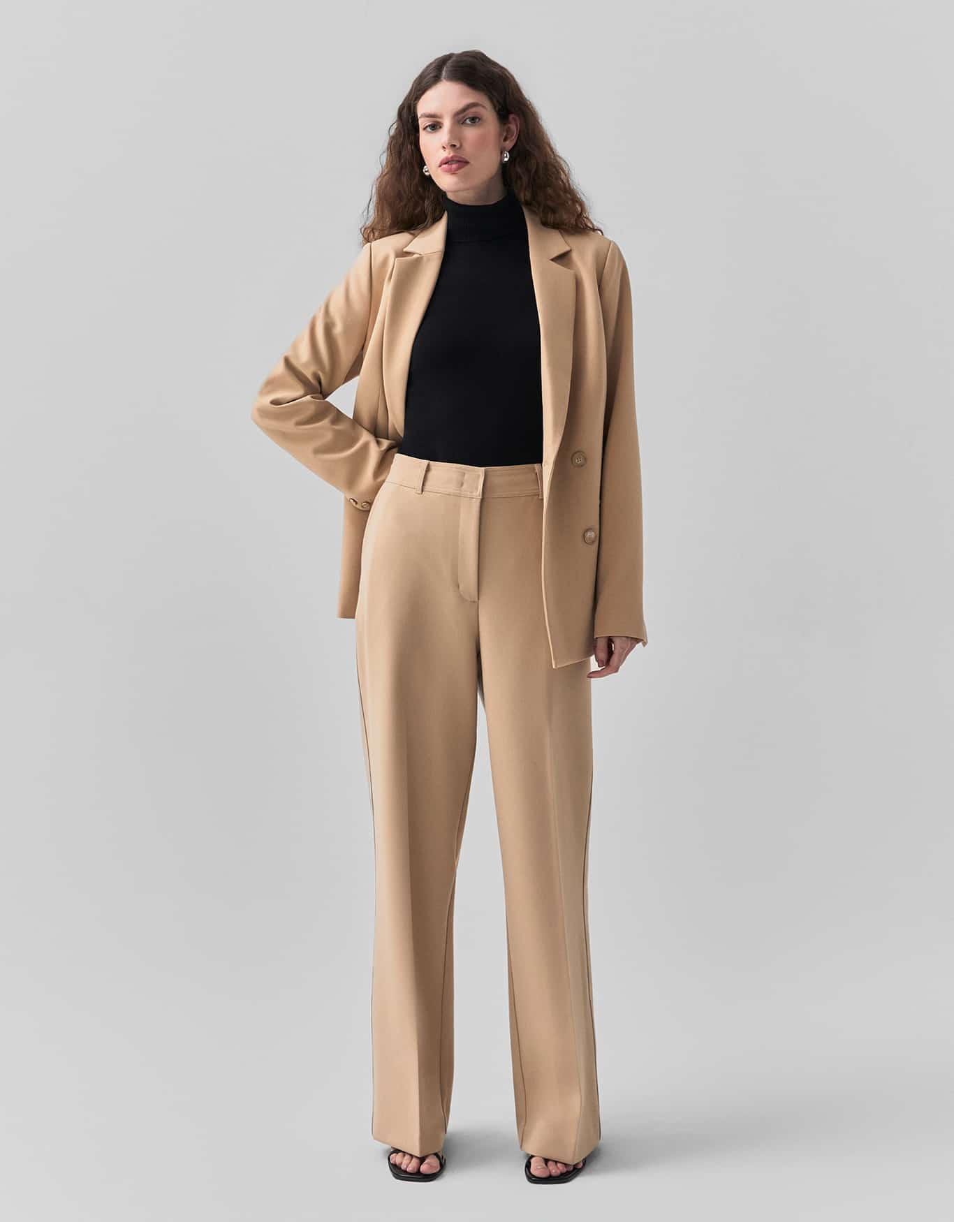 Calça Reta Alfaiatada