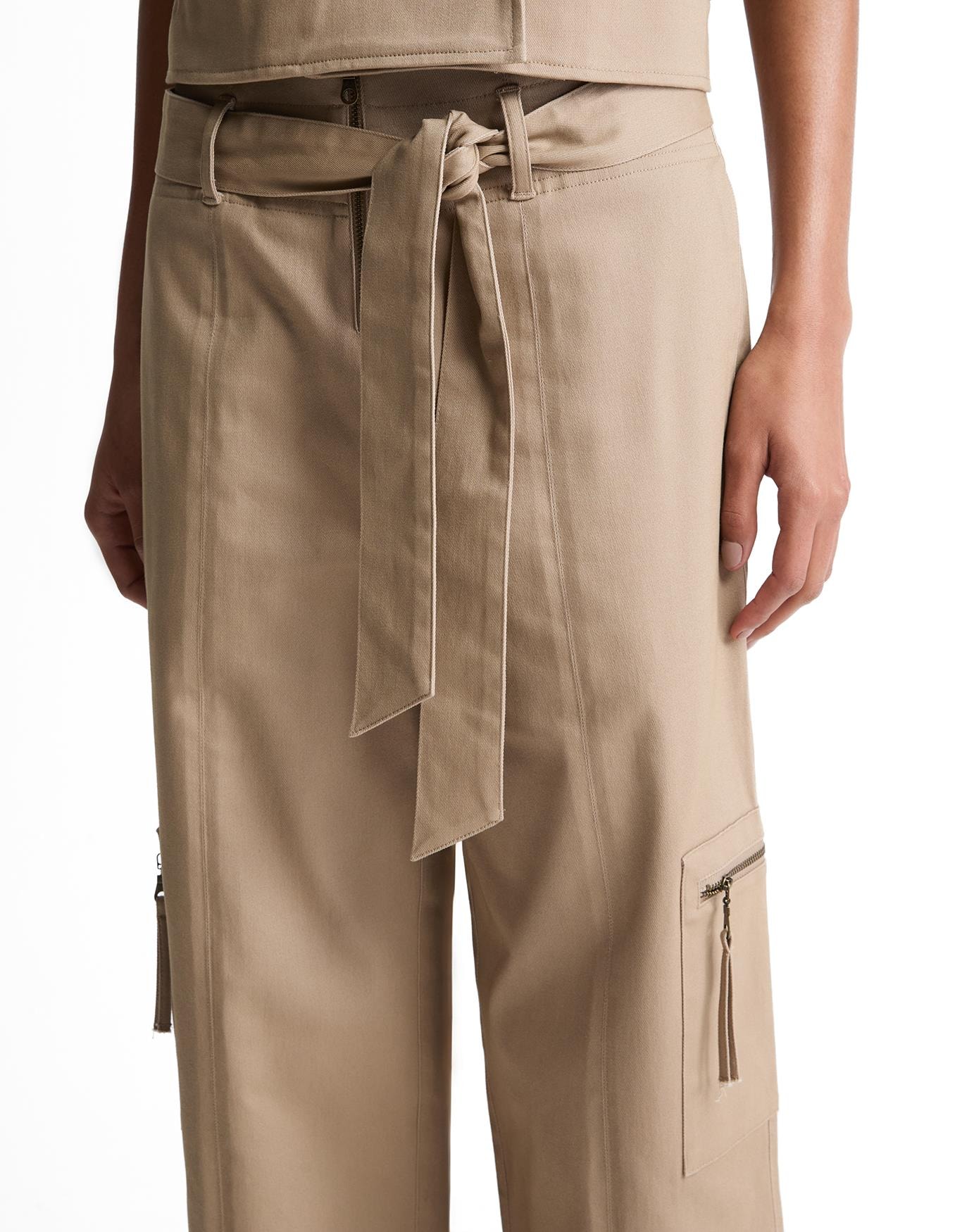 Calça Reta Bolso Cargo