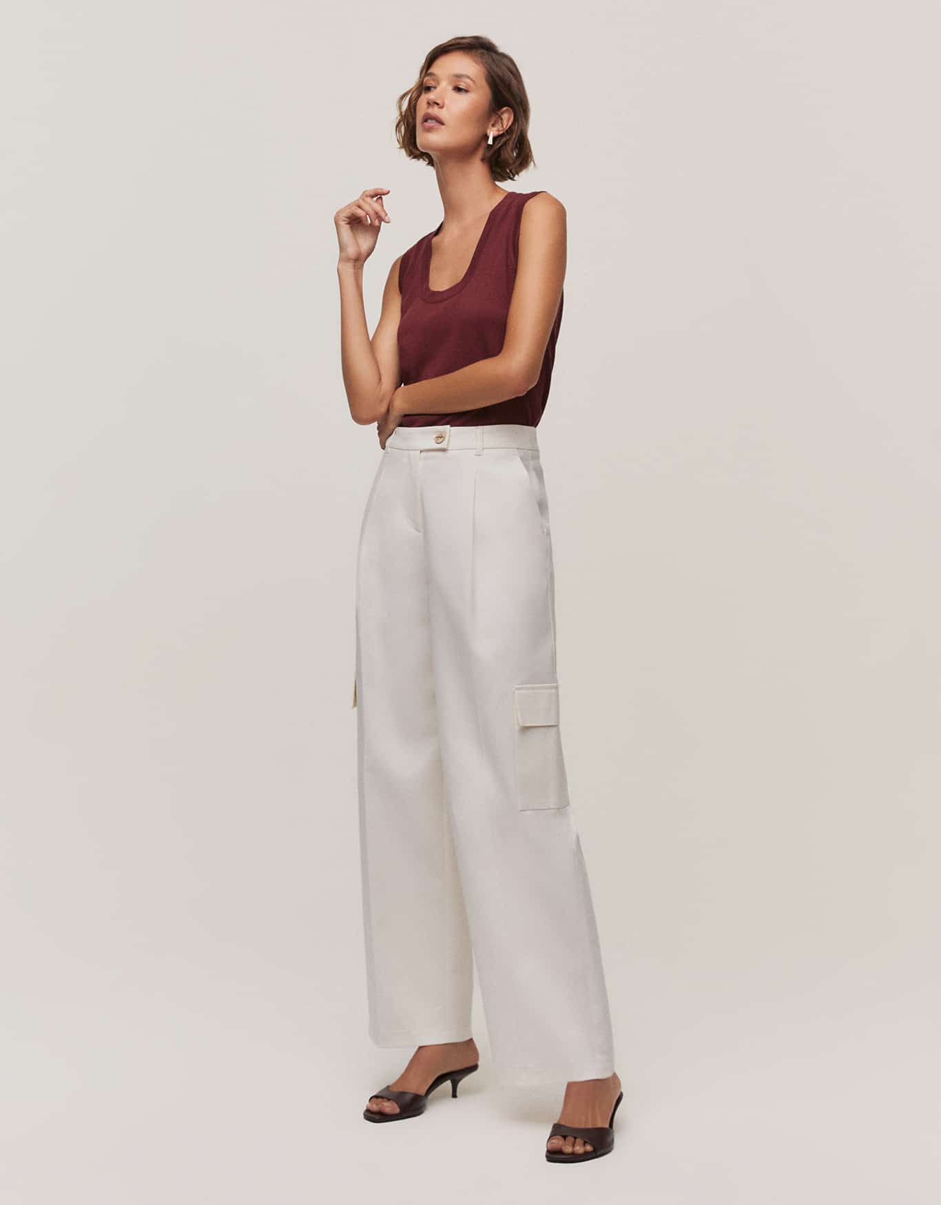 Calça Reta Cargo