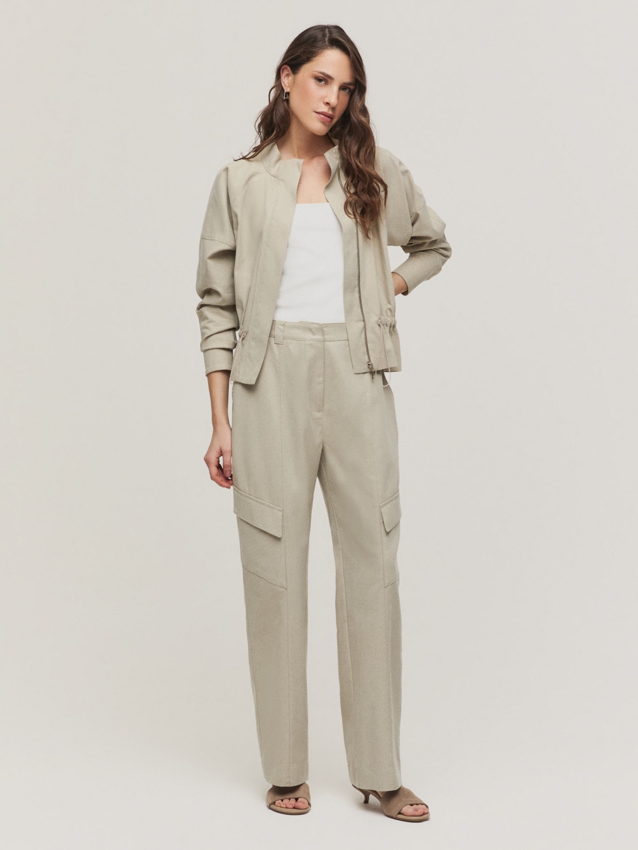 Calça Reta Cargo