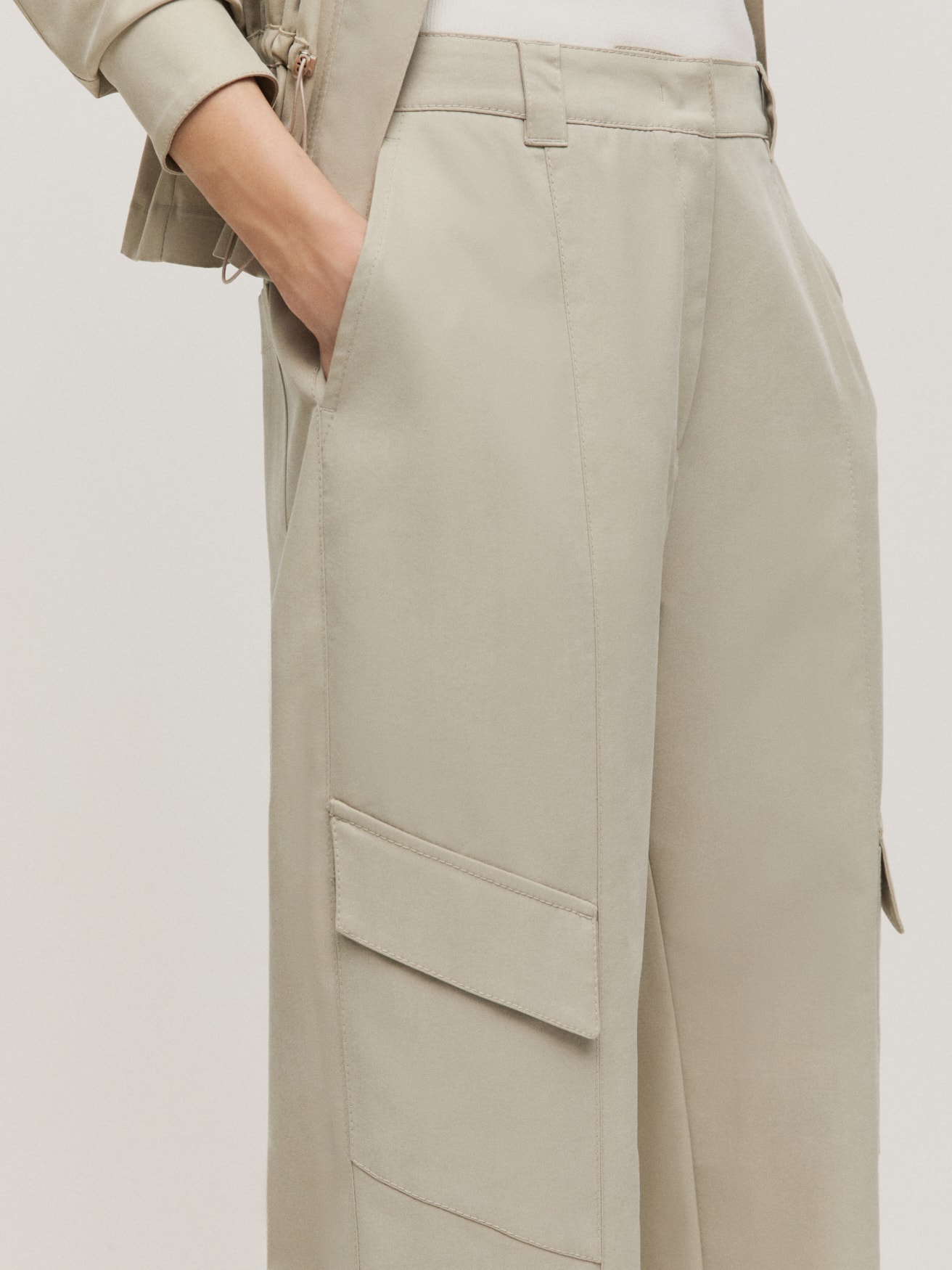 Calça Reta Cargo