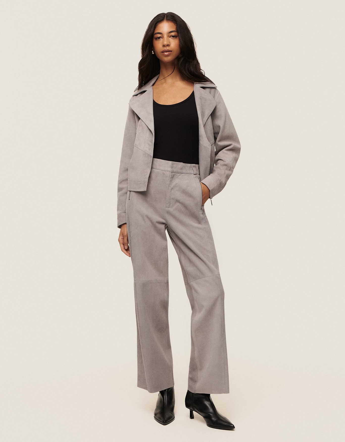 Calça Reta Chamois