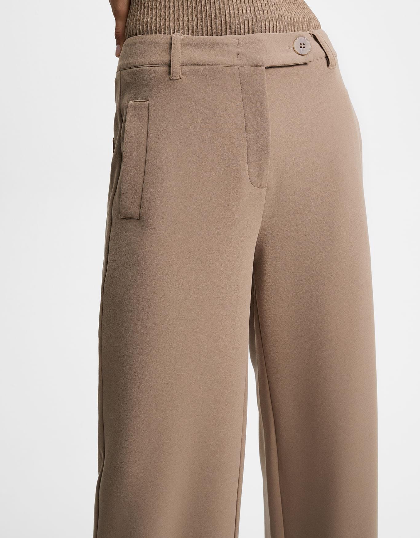 Calça Reta Crepe 360
