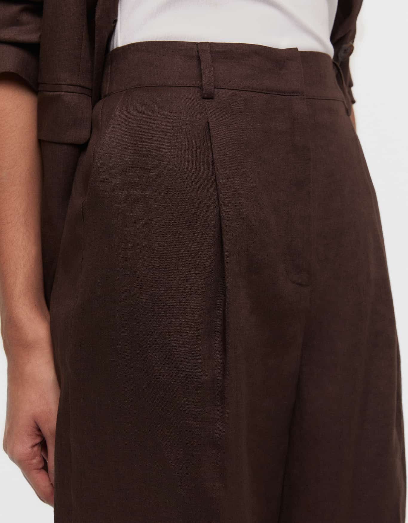 Calça Reta Linho