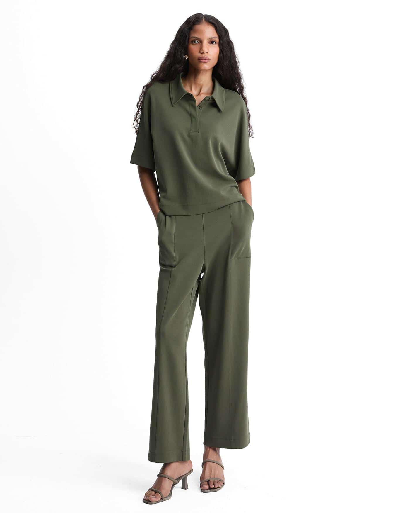 Calça Reta Piquet 360