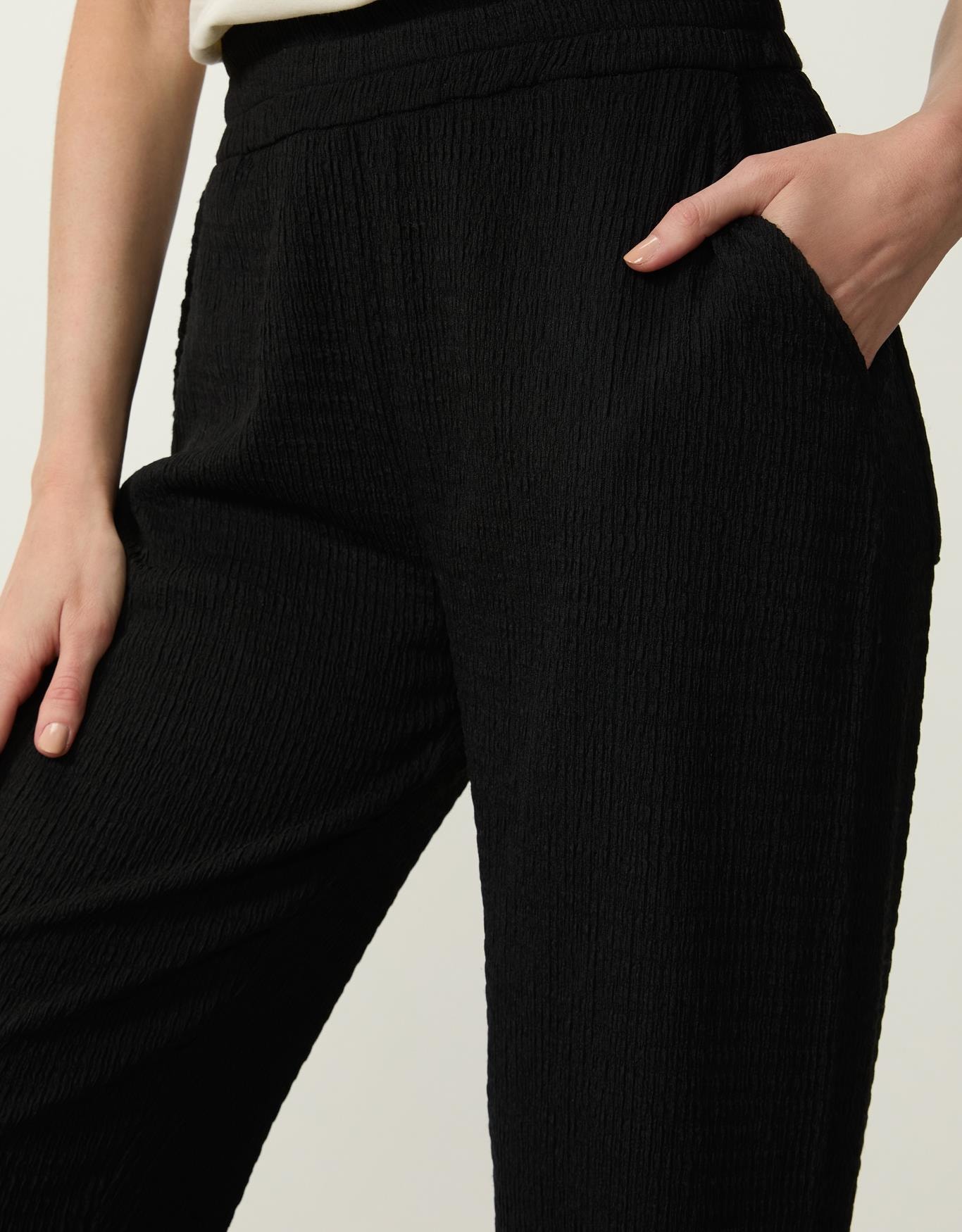 Calça Reta Textura 360