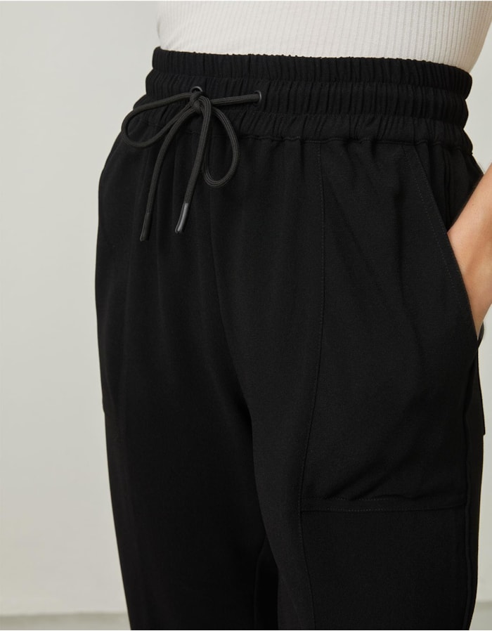 Calça Salvador Com Elástico Preta