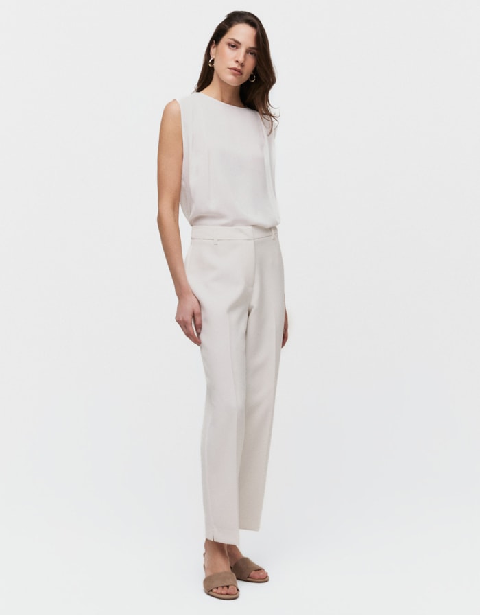 Shoulder — Calça Slim Alfaiatada
