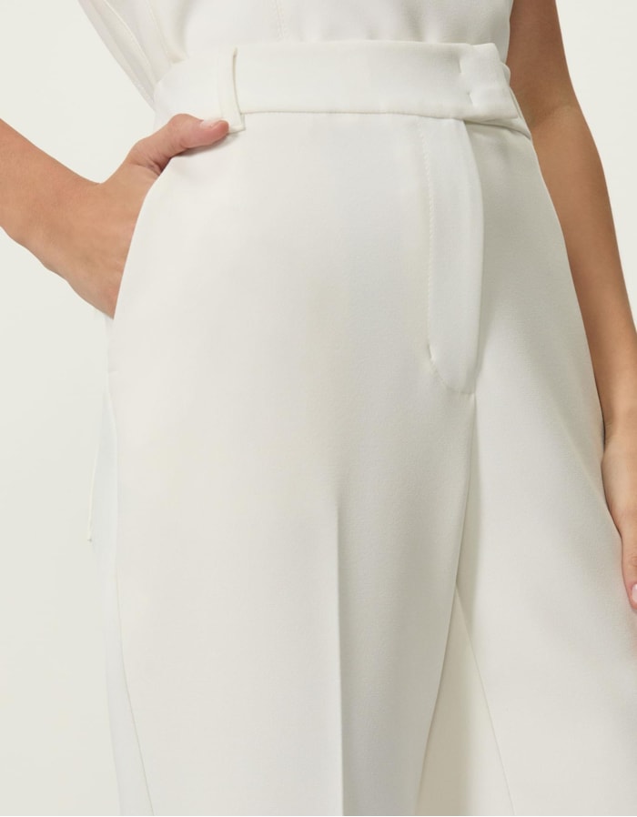 Calça Slim Alfaiatada Off White