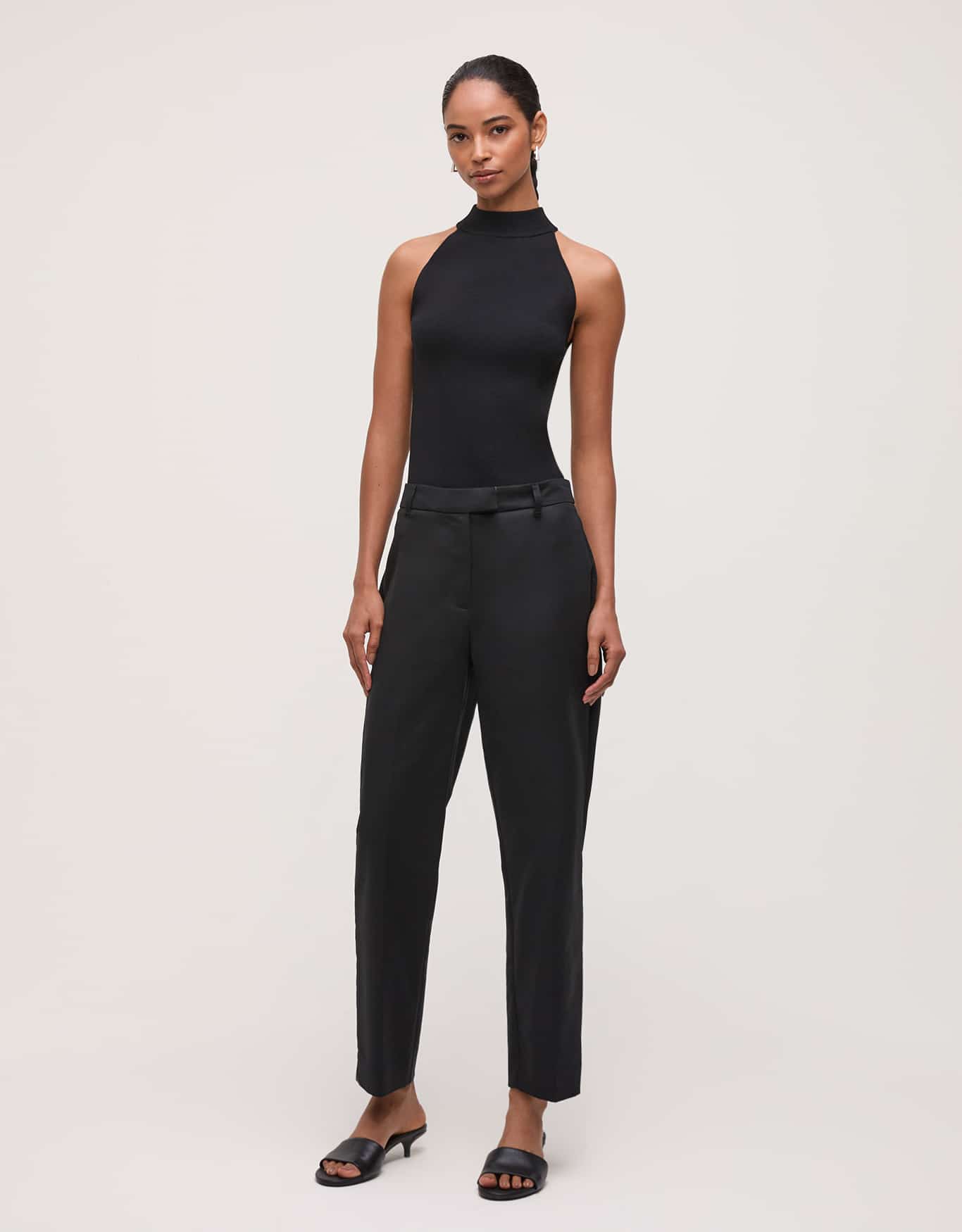 Calça Slim Alfaiatada Preta