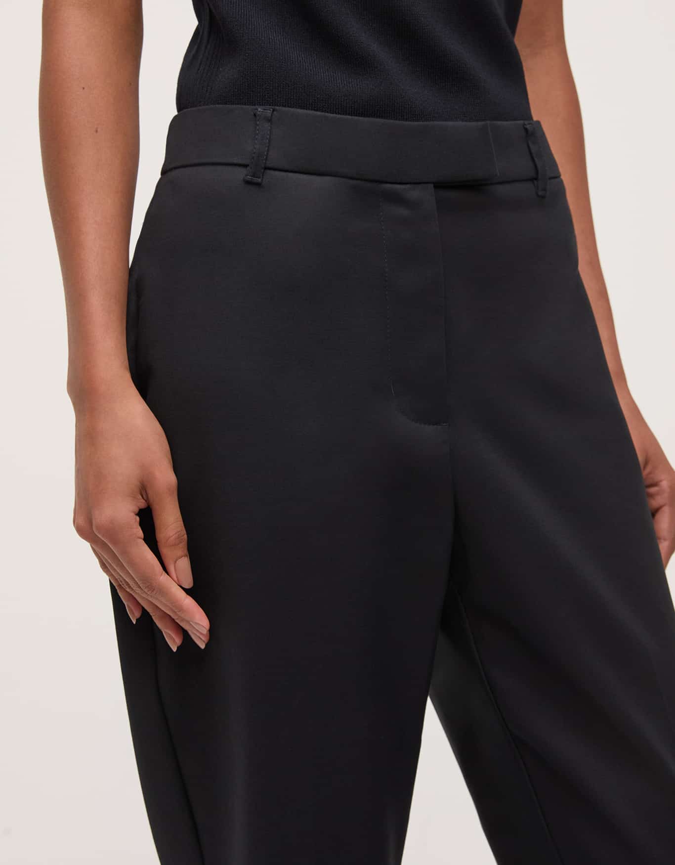 Calça Slim Alfaiatada Preta