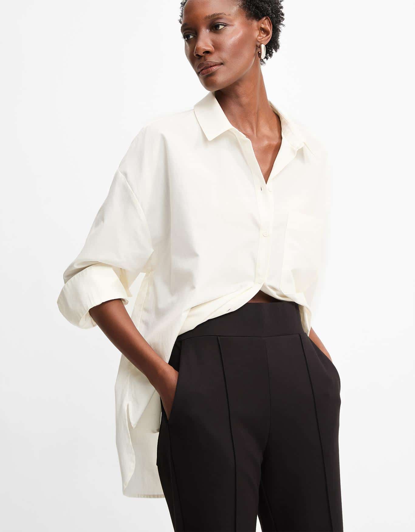 Calça Slim Alfaiataria Preta 360