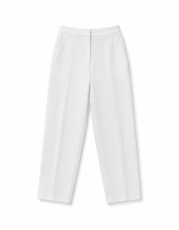 Calça Slim com Prega