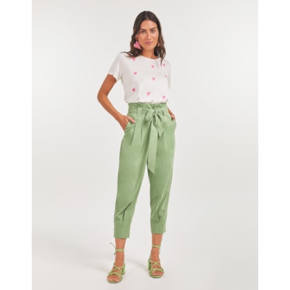 Calça Slim Paper Bolsos