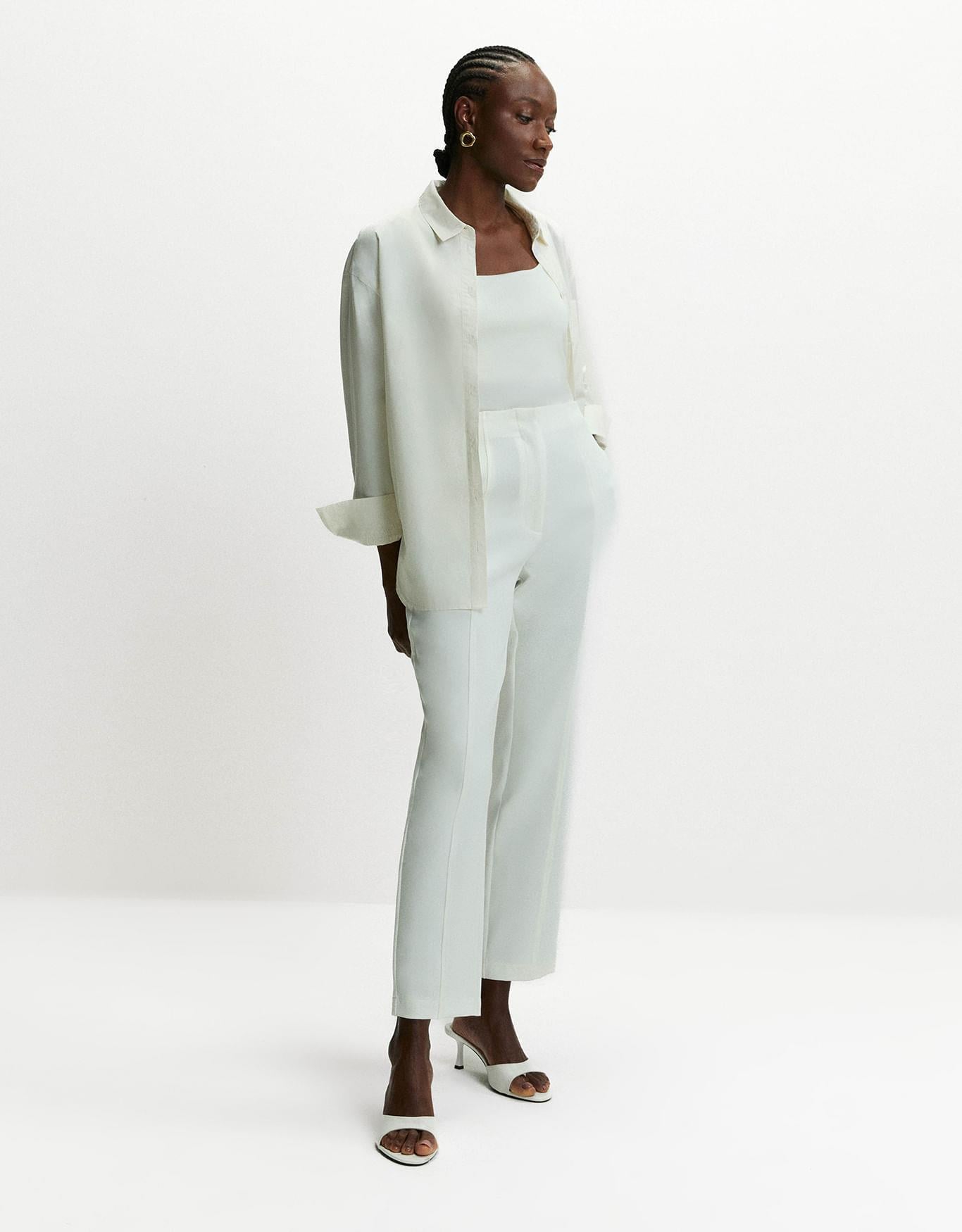 Calça Vitória Off White