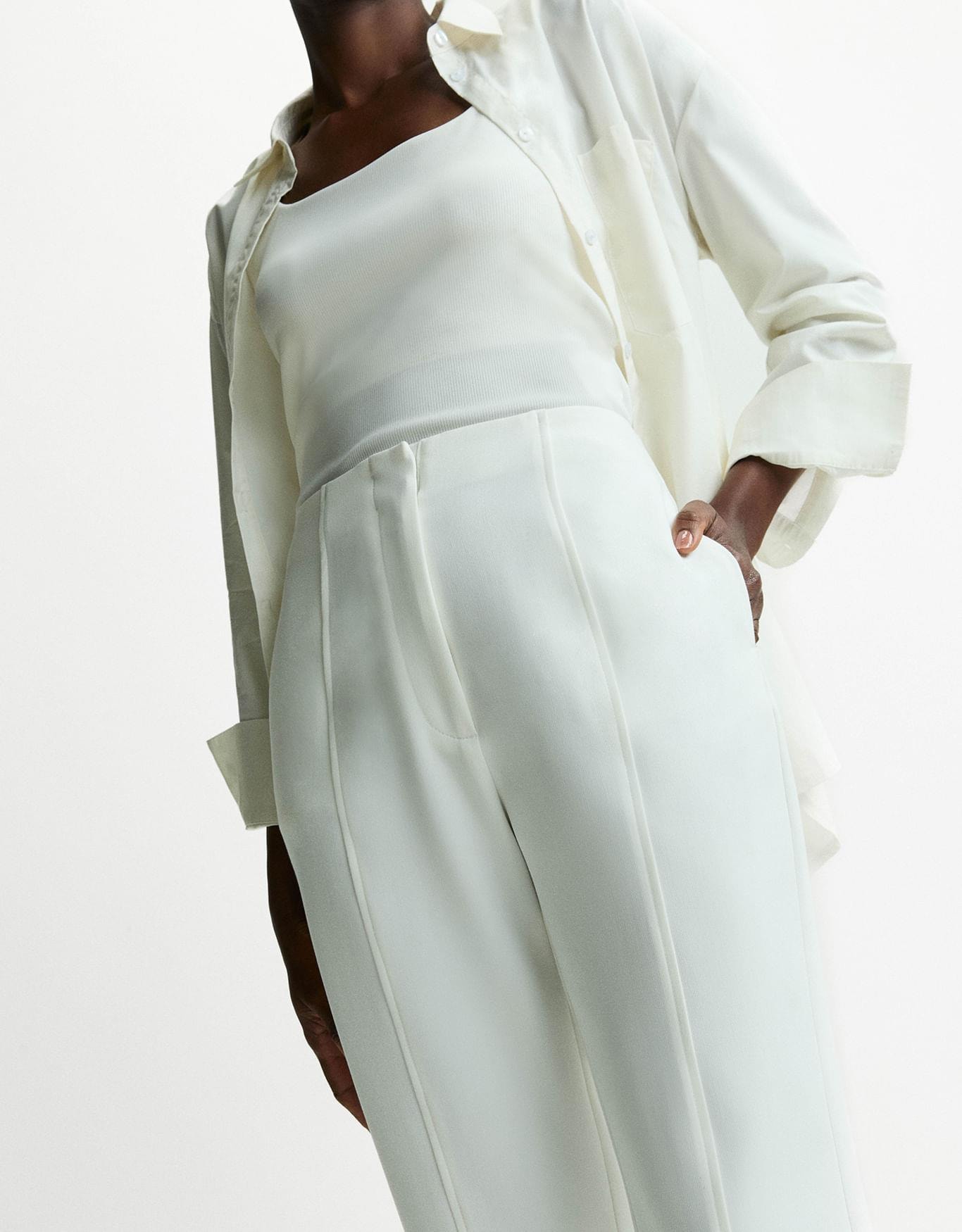Calça Vitória Off White
